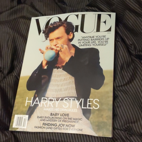 Vogue Other Vogue December 2 Harry Styles Hard To Find Poshmark